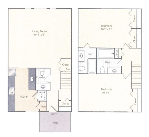 Amberleigh BTH2Townhome Available Units